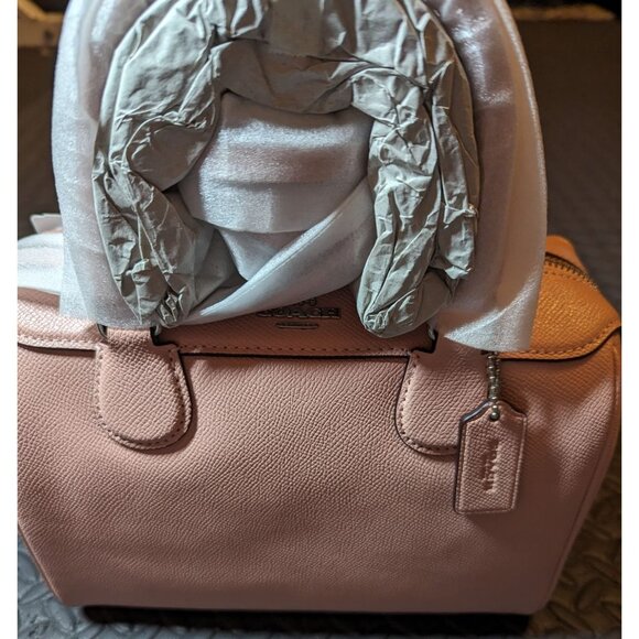 COACH New‎ Pink Mini Bennett Satchel Petal Pink MSRP $295 - Picture 7 of 8